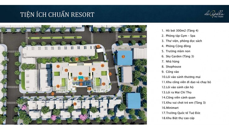 Mở bán rổ hàng 22 căn giá gốc CĐT cuối cùng, căn hộ De Capella mặt tiền Lương Định Của, full nội thất